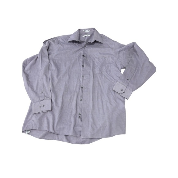 Geoffrey Beene Dress Shirt Wrinkle Free Long Sleeve Button Up‎ 16 1/2 34/35 - Picture 2 of 6